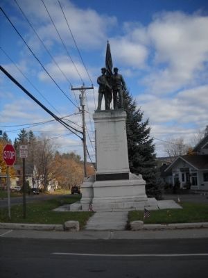 Monument in Hillsdale, NY. Click for full size. Monument in Hillsdale, NY image. Click for full size.