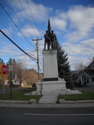 Monument in Hillsdale, NY image. Click for full size.
