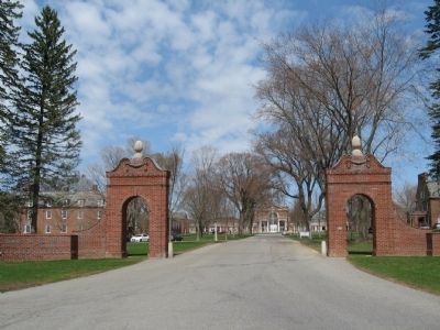 The Entrance to The Hotchkiss School. Click for full size. The Entrance to The Hotchkiss School image. Click for full size.