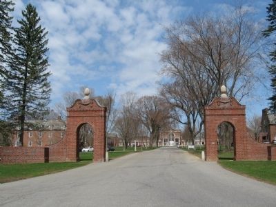 The Entrance to The Hotchkiss School image. Click for full size.