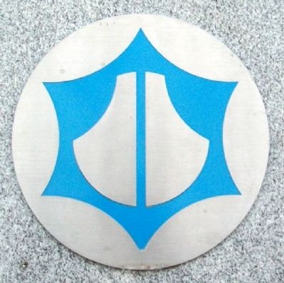 Symbol on A Lasting Friendship Marker. Click for full size. Symbol on A Lasting Friendship Marker image. Click for full size.