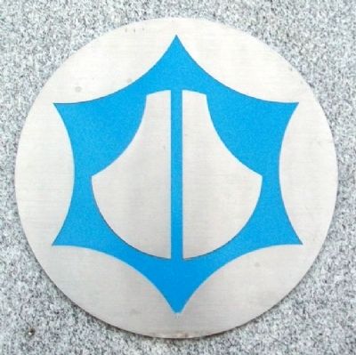 Symbol on A Lasting Friendship Marker image. Click for full size.