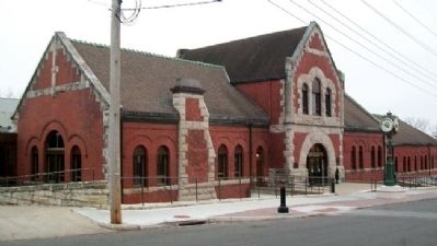 Former Union Station, now Riverfront Community Center image. Click for more information.
