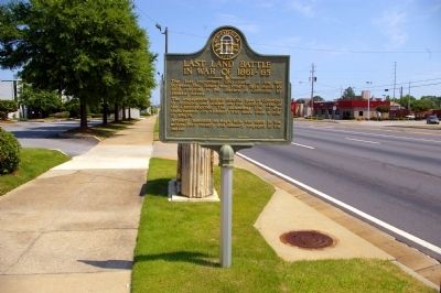 Last Land Battle in War of 1861-1865 Marker. Click for full size. Last Land Battle in War of 1861-1865 Marker image. Click for full size.
