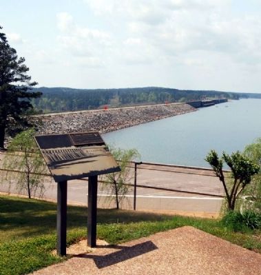 J. Strom Thurmond Dam Marker. Click for full size. J. Strom Thurmond Dam Marker image. Click for full size.