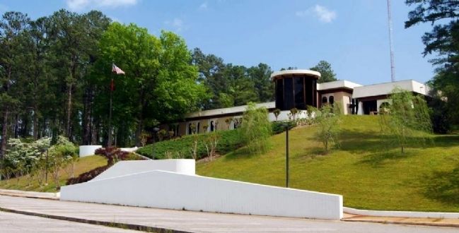 J. Strom Thurmond Dam and Lake Visitor's Center -<br>West Side. Click for full size. J. Strom Thurmond Dam and Lake Visitor's Center -<br>West Side image. Click for full size.