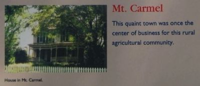 McCormick County Marker -<br>Mt. Carmel image. Click for full size.