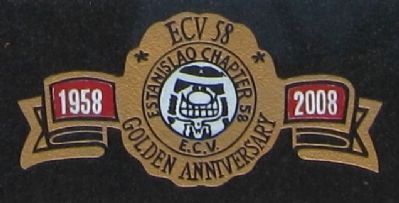 The Ancient and Honorable Order of E Clampus Vitus Marker - closeup of chapter seal image. Click for full size.