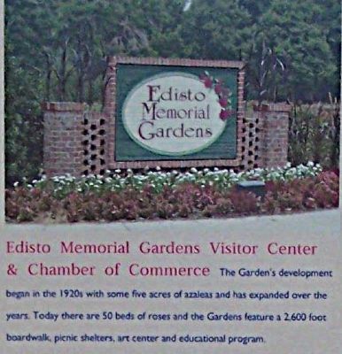 Edisto Memorial Gardens. Click for full size. Edisto Memorial Gardens image. Click for full size.