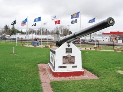 M-1900 Seacoast Ordnance and Marker image. Click for full size.