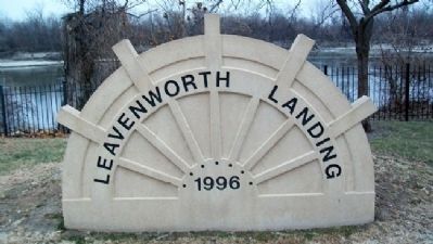 Leavenworth Landing Park. Click for full size. Leavenworth Landing Park image. Click for full size.