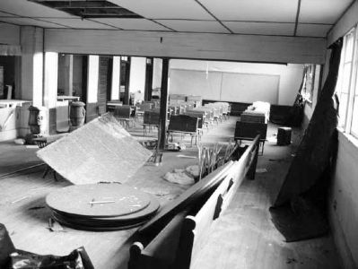 Hope Rosenwald School Interior Classroom. Click for full size. Hope Rosenwald School Interior Classroom image. Click for full size.