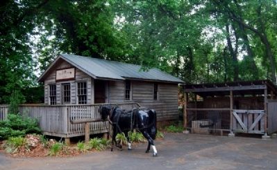 McGee Harness Shop and Blacksmith Shed image. Click for full size.