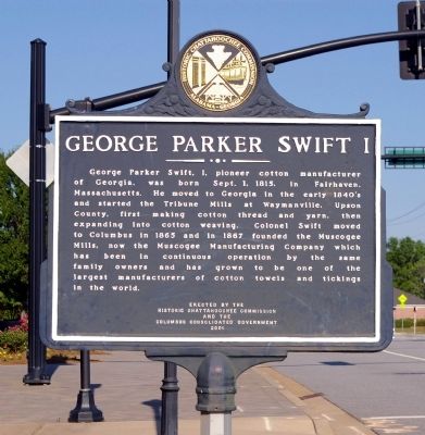 George Parker Swift I Marker image. Click for full size.