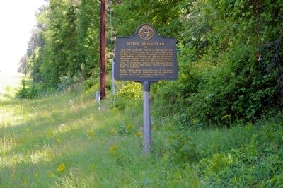Noted Indian Trail Marker image. Click for full size.