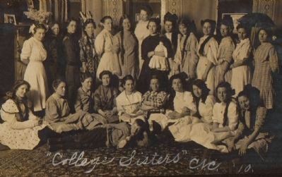College Sisters, 1910 image. Click for full size.