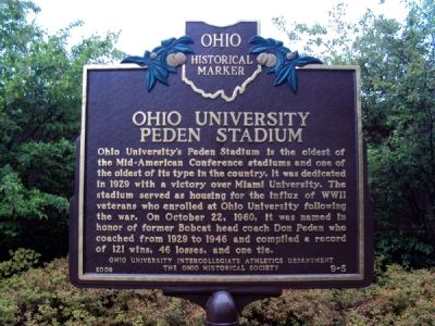 Ohio University Marker image. Click for full size.