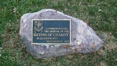 Sisters of Charity Marker. Click for full size. Sisters of Charity Marker image. Click for full size.