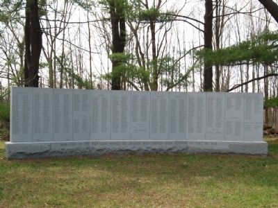 Sharon Veterans Monument image. Click for full size.