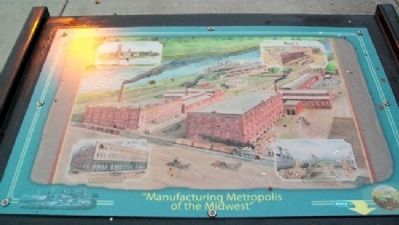Manufacturing Metropolis of the Midwest Marker image. Click for full size.