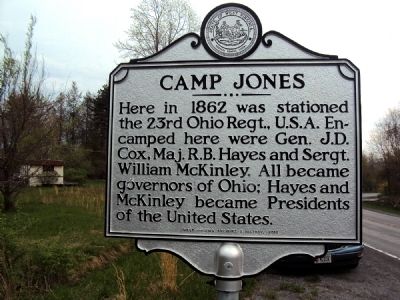 Camp Jones Marker image. Click for full size.