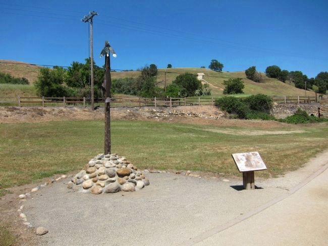 Stanislaus River Area Native People's Monument image. Click for full size.