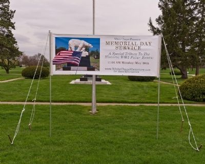 Polar Bear Memorial and Burial Site Marker image. Click for full size.