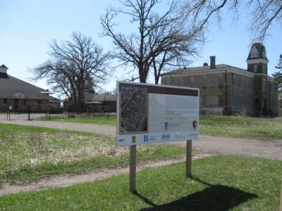 Fort Snelling Upper Post Sign image. Click for full size.