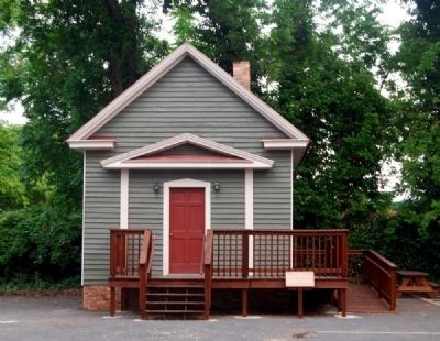 Frierson School House and Marker. Click for full size. Frierson School House and Marker image. Click for full size.