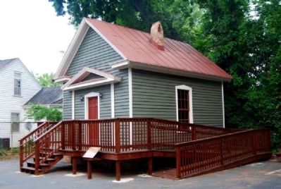 Frierson School House and Marker. Click for full size. Frierson School House and Marker image. Click for full size.