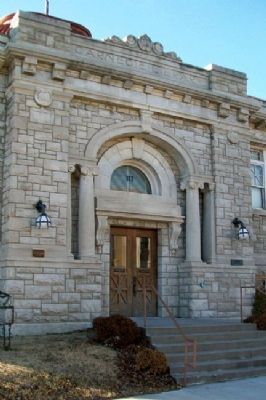 Carnegie Library Entrance image. Click for full size.