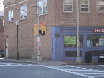 Marker in Morristown. Click for full size. Marker in Morristown image. Click for full size.
