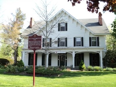 The Cutler Homestead Marker image. Click for full size.