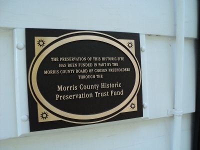 Second Plaque on the Condict House image. Click for full size.