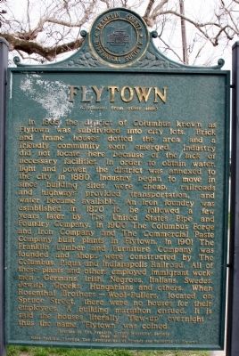 Flytown Marker, Side Two image. Click for full size.
