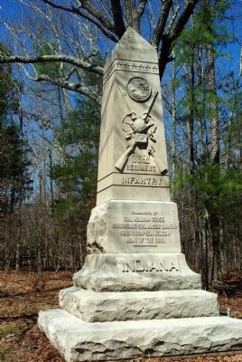 36th Indiana Infantry Marker image. Click for full size.
