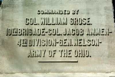 36th Indiana Infantry Marker image. Click for full size.