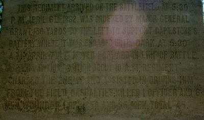 36th Indiana Infantry Marker image. Click for full size.