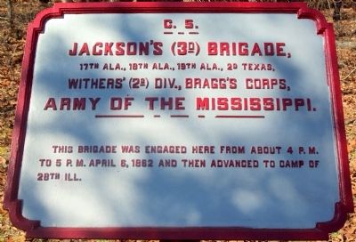 Jackson's Brigade Marker image. Click for full size.