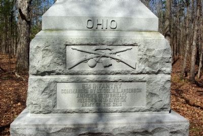 6th Ohio Infantry Marker image. Click for full size.
