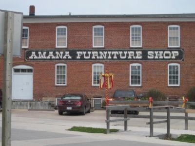 The Amana Furniture Shop in the village of Amana image. Click for full size.