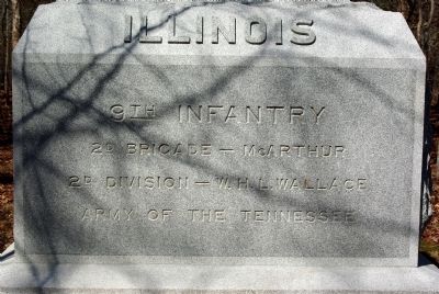 9th Illinois Infantry Marker image. Click for full size.
