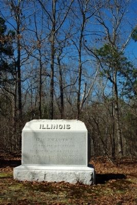 12th Illinois Infantry Marker image. Click for full size.