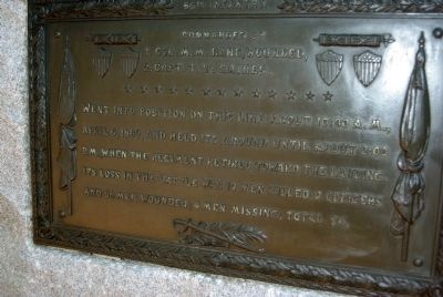 50th Illinois Infantry Marker image. Click for full size.