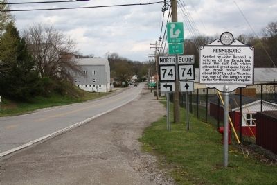 Pennsboro Marker image. Click for full size.