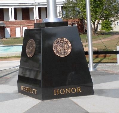 Ware Shoals Veterans Memorial Marker. Click for full size. Ware Shoals Veterans Memorial Marker image. Click for full size.