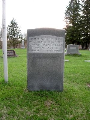 Fairchild War Monument. Click for full size. Fairchild War Monument image. Click for full size.