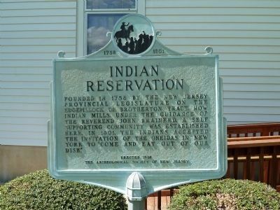 Brotherton-Edgepillock Indian Reservation Marker image. Click for full size.