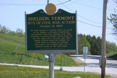 Sheldon, Vermont Marker image. Click for full size.