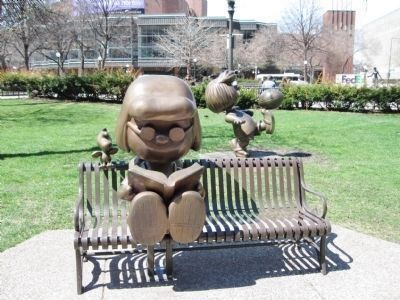 Rice Park Peanuts Sculptures image. Click for full size.